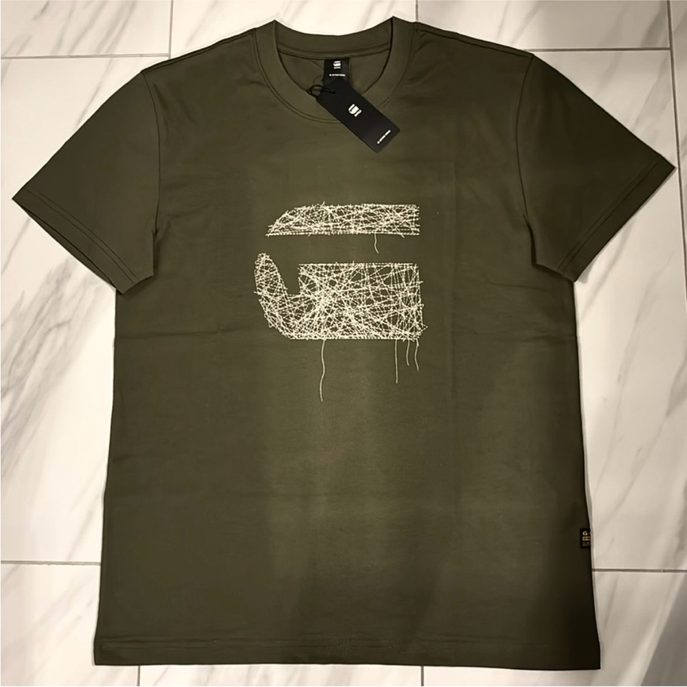 Men’s G-Star Raw Stitch Logo T-Shirt